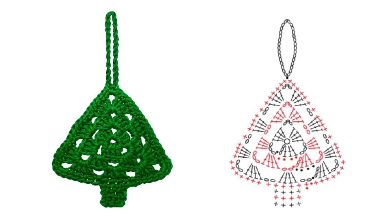 little crochet Christmas tree 