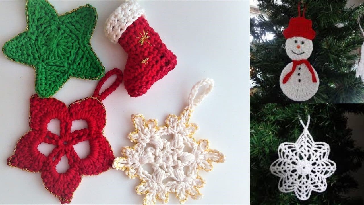 small crochet Christmas tree 