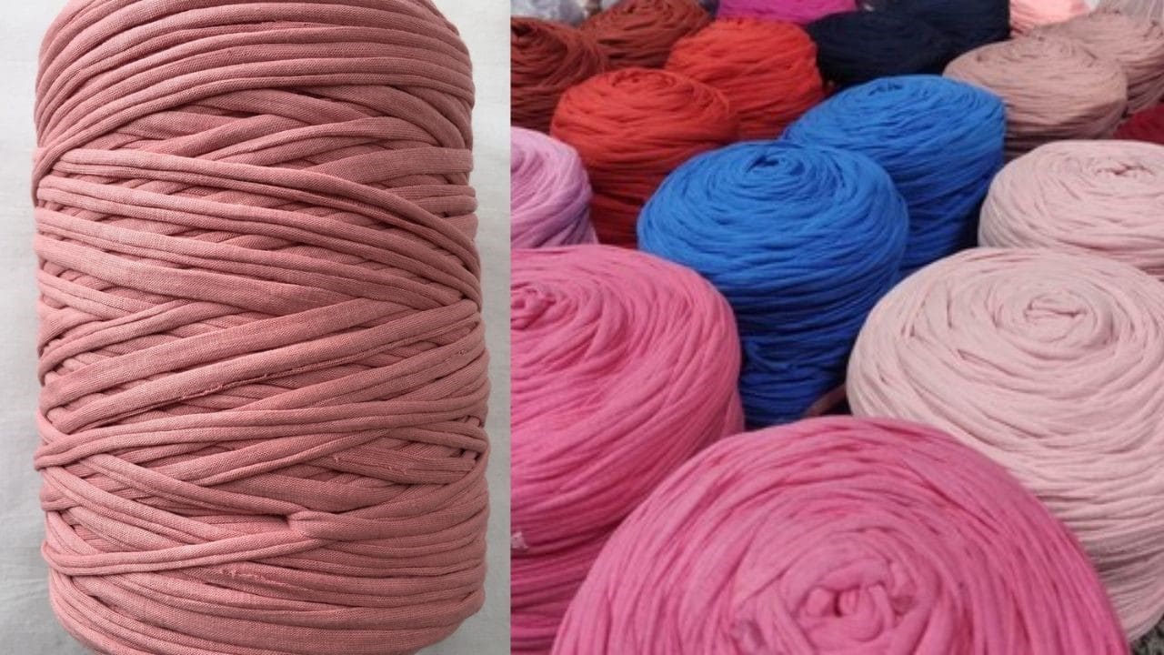 knitted yarn