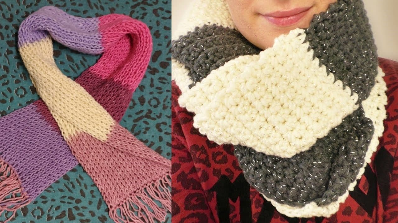 crochet scarf