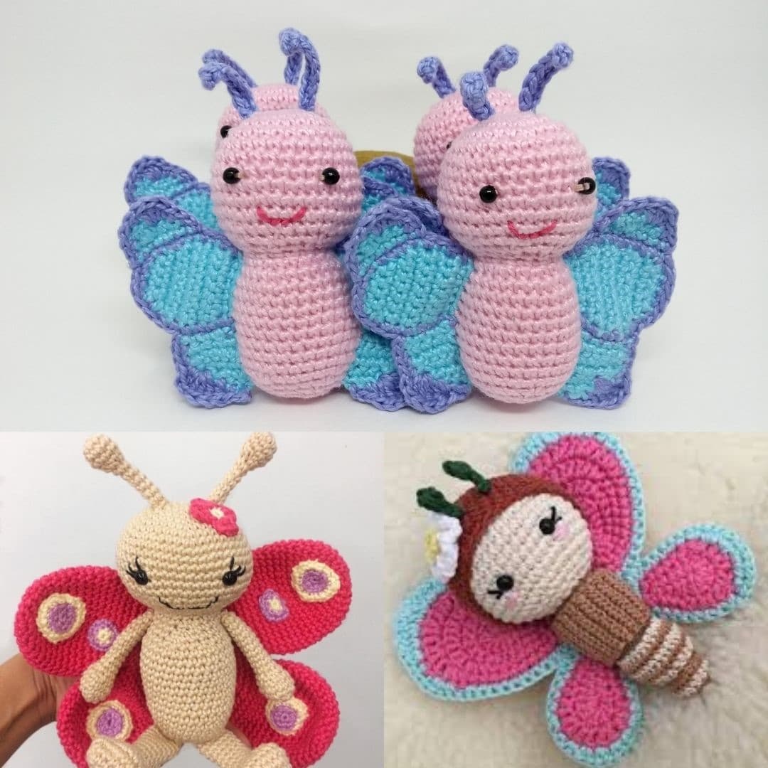 crochet butterflies